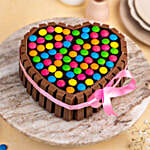 Hearty Choco Kitkat Cake 2 Kg Eggless