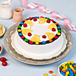 Pineapple Gems Cake- 1 Kg Eggless