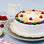 Pineapple Gems Cake- 1 Kg Eggless