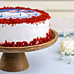 Red Velvet Photo Cake Half Kg