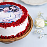 Red Velvet Photo Cake Half Kg