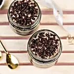 Sweet Choco Chip Cream Cake Jar Set of 2