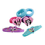 Li'l Diva Minnie Mouse Fashion Accessories Set Of 8pcs - 1 C