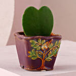 Hoya Plant In Tree Design Pot