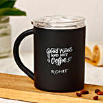 Personalised Good Vibes Insulated Mug