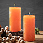 Zesty Orange Candle Set