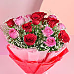 Sprinkle of Love Rose & Chocolates Combo