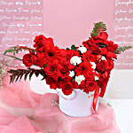 Sensational Love Red Flowers Arrangement