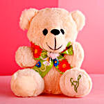 Cute & Romantic Rose & Teddy Combo