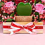 Dual-Tone Rose & Hoya Gift Tray