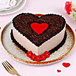 Choco Heart Valentine's Cake- 2 Kg