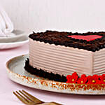 Choco Heart Valentine's Cake- Eggless 1 Kg
