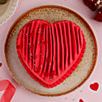 Happy Valentine's Day Red Heart Cake- 2 Kg