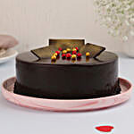 Yummy Truffle Cream Cake 1 Kg Eggless