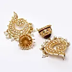 PANASH Motif Jhumka Style Earrings