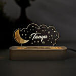 Personalised Moon Stars Night Lamp