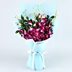 Heartfelt Feelings Orchids Bouquet With Celebrations Box