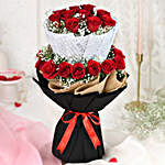 Two Layered Love Rose Bouquet