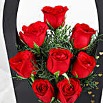 Gracefully Yours Red Rose Arrangement