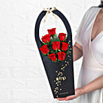 Gracefully Yours Red Rose Arrangement