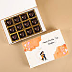 Personalised Promise Day Chocolate Box- 12 Pcs