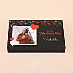 Happy Valentine's Day Personalised Chocolate Box- 12 Pcs
