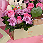 Pretty in Pink Teddy Combo