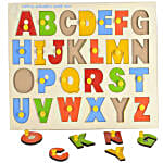Capital Alphabets Tray With Knobs
