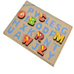 Capital Alphabets Tray With Knobs