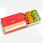 KESAR ASSORTED CHANDRAKALA BOX WITH  ORGANIC COLOURS