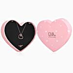 Giva 925 Silver Rose Gold Love Heart Set