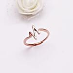Giva 925 Silver Rose Gold Love Heart Set