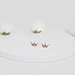 Giva 925 Silver Rose Gold Love Heart Set