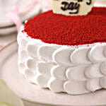 Red Velvet Cream Cake- Half Kg