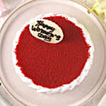 Red Velvet Cream Cake- Half Kg