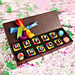 Holi Themed Chocolates & Truffles Box