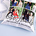 Personalised Photo Best Friends Cushion