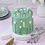 Floral Fantasy Chocolate Cream Cake