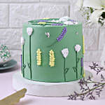 Floral Fantasy Chocolate Cream Cake