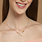 Entwined Moon Pendant