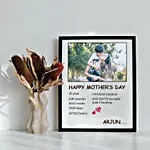 Personalised Happy Mother's Day Frame
