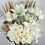 Heavenly White Flowers Arrangement