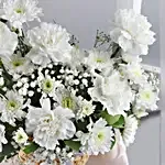 Pristine Beauty Floral Basket