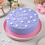 Starry Night Super Mom Cake- Eggless