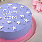 Starry Night Super Mom Cake- Eggless