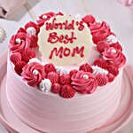 Blushing Love For Mom Sweet Cake