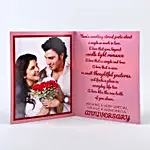 Personalised Red Anniversary Greeting Card