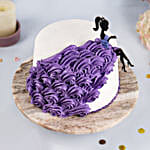 Lilac Princess Chocolate Cake