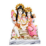 Handcrafted Shiv Pariwar Idol