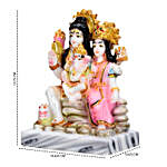 Handcrafted Shiv Pariwar Idol